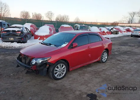 2010 Toyota Corolla S from USA, damaged, VIN 2T1BU4EE7AC488797